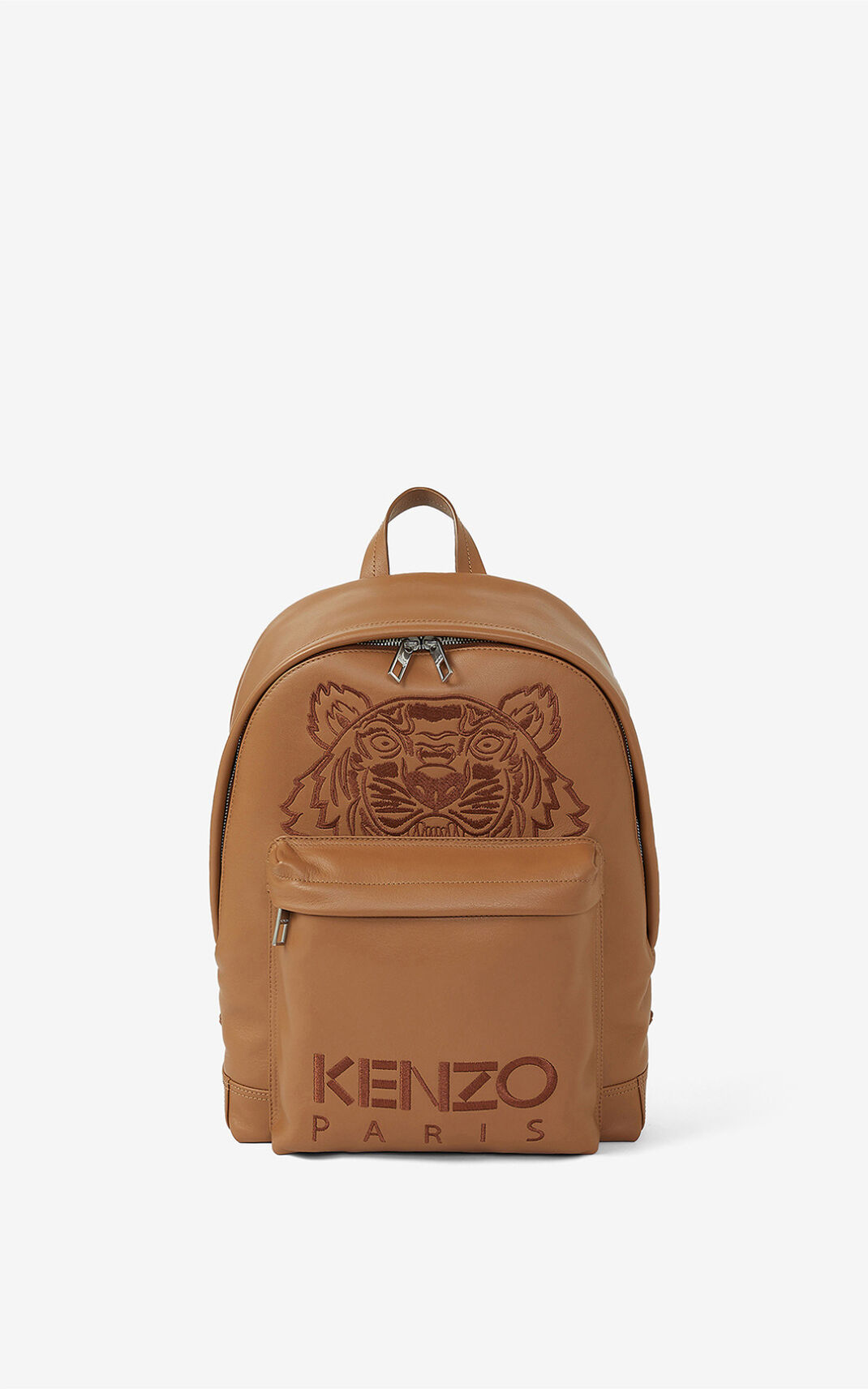 Kenzo Kampus Tiger leather Moška Nahrbtnik Rjav SI-2454475